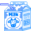 2 percent milk
